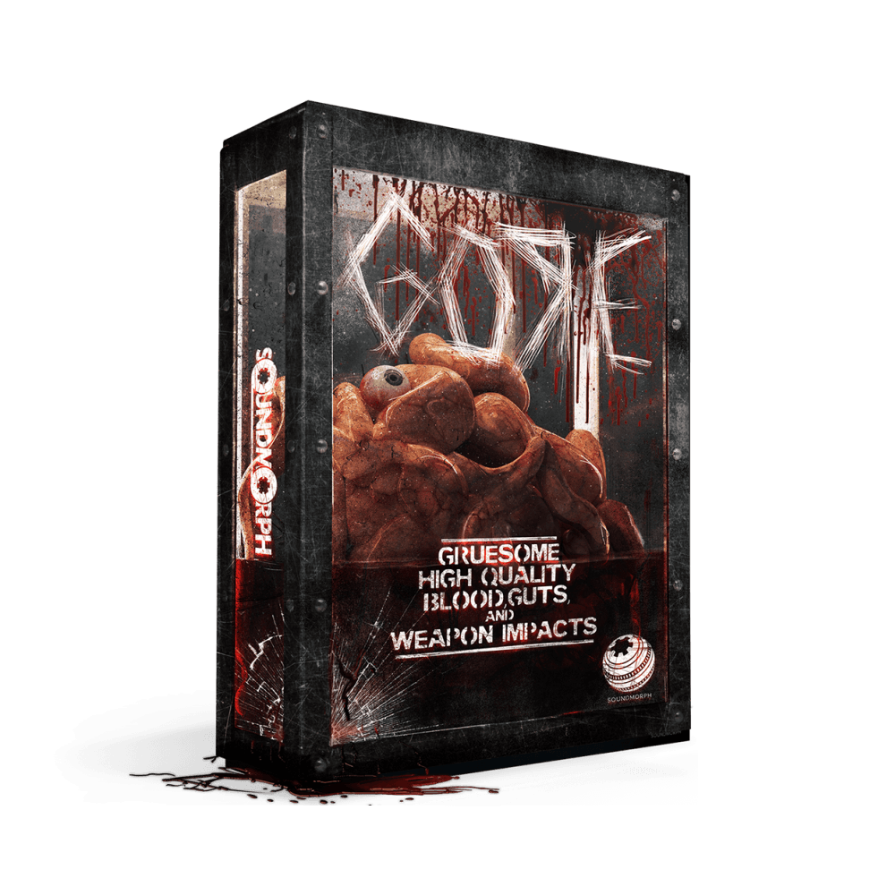 Soundmorph - Gore Sample Packs Software GUI Artwork