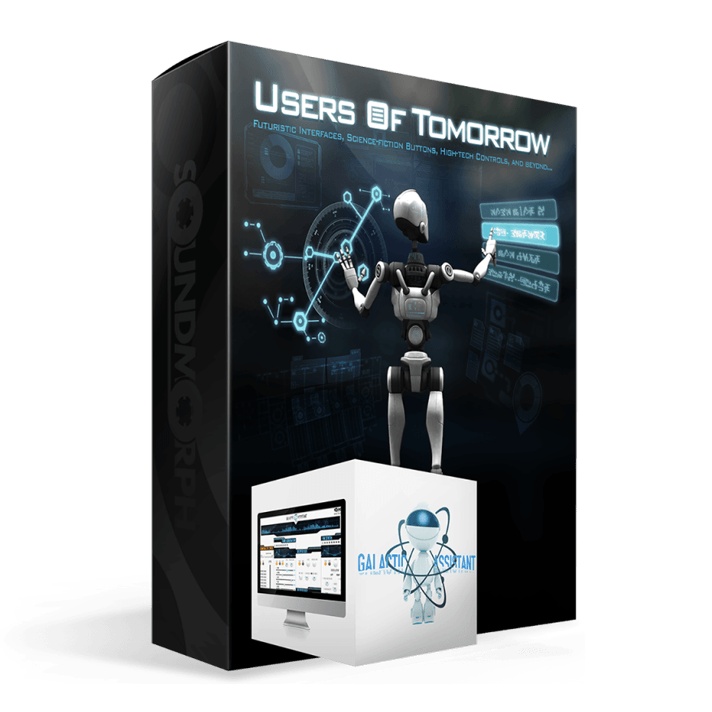 Soundmorph - Users of Tomorrow Sample Packs Software GUI Artwork