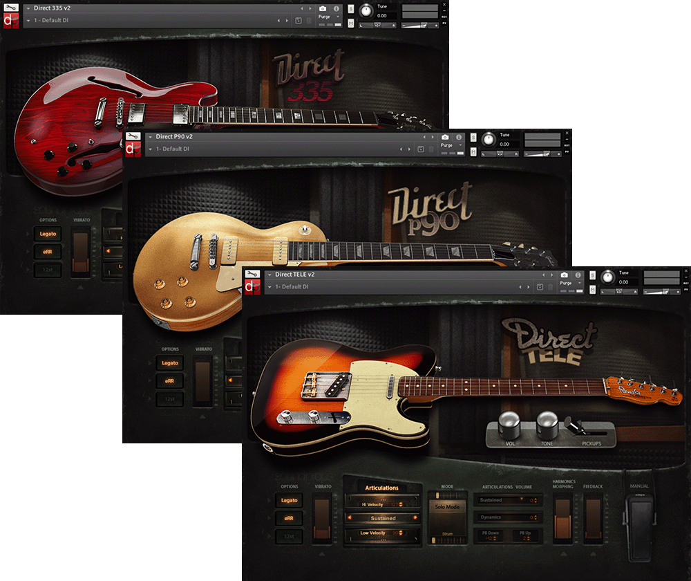SoundProps - Guitar Series Vol. 2 Kontakt Instruments Software GUI Artwork