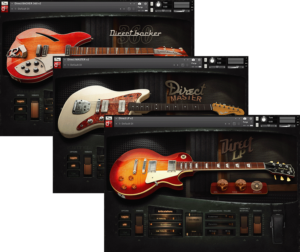 SoundProps - Guitar Series Vol. 3 Kontakt Instruments Software GUI Artwork