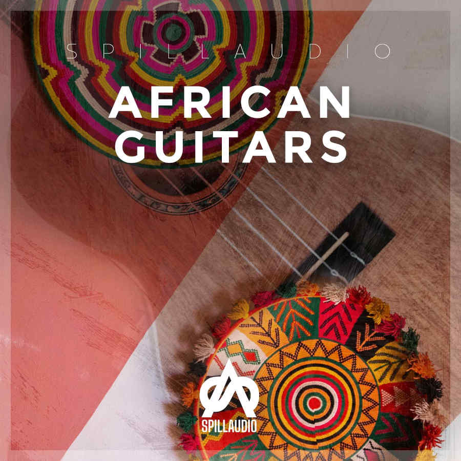 SpillAudio - African Guitars Sample Packs Software GUI Artwork