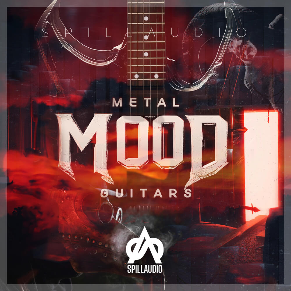 SpillAudio - Metal Mood Guitars Sample Packs Software GUI Artwork