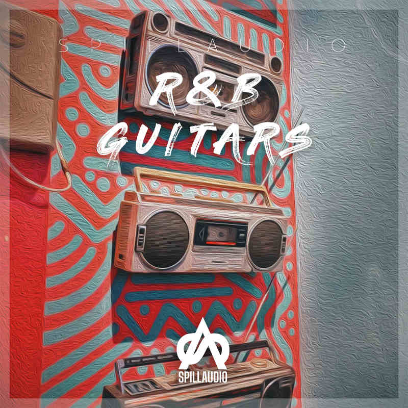 SpillAudio - RnB Guitars Sample Packs Software GUI Artwork