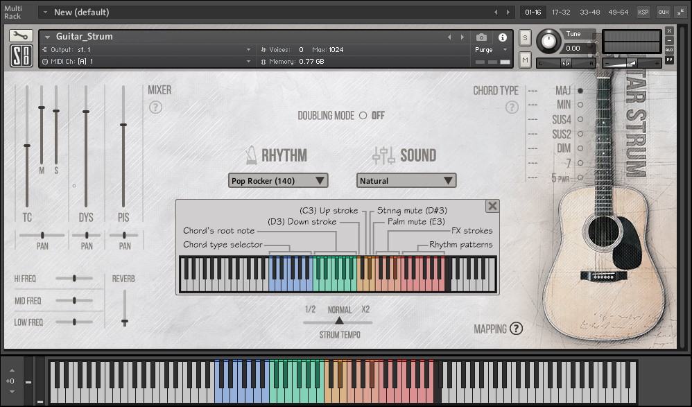 Splash Sound - Guitar Strum Screenshot 2