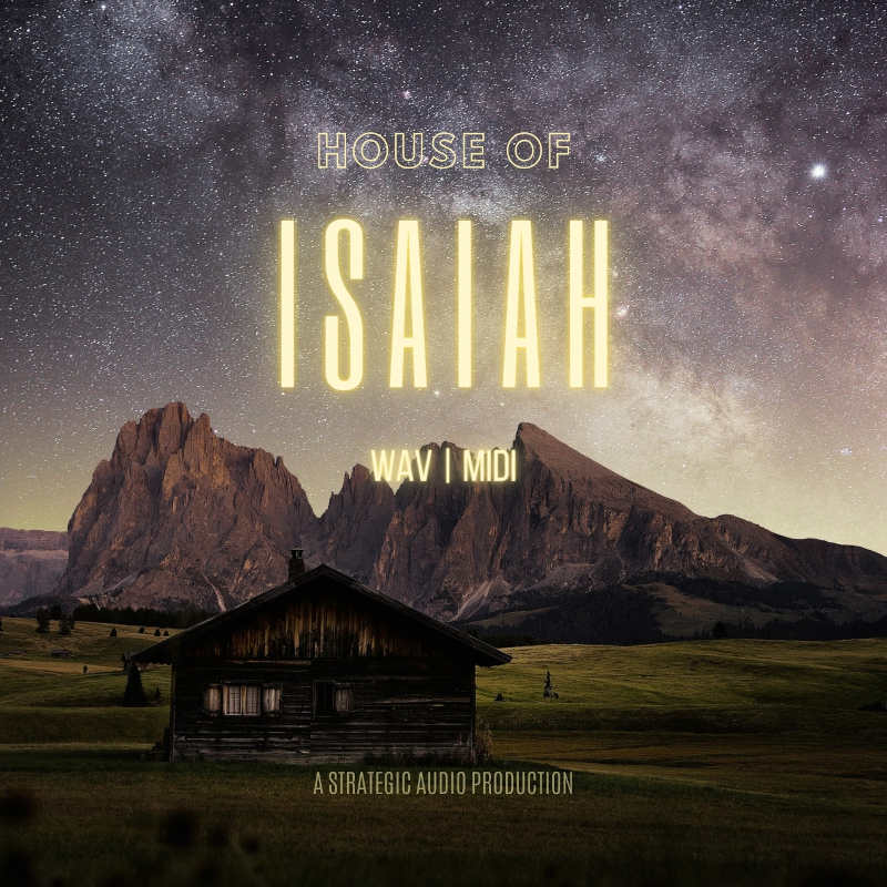 Strategic Audio - House of Isaiah Sample Packs Software GUI Artwork