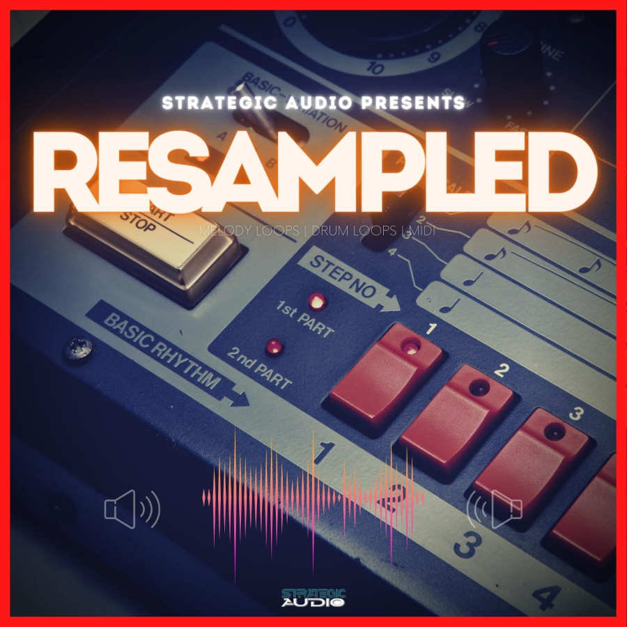 Strategic Audio - ReSampled Sample Packs Software GUI Artwork