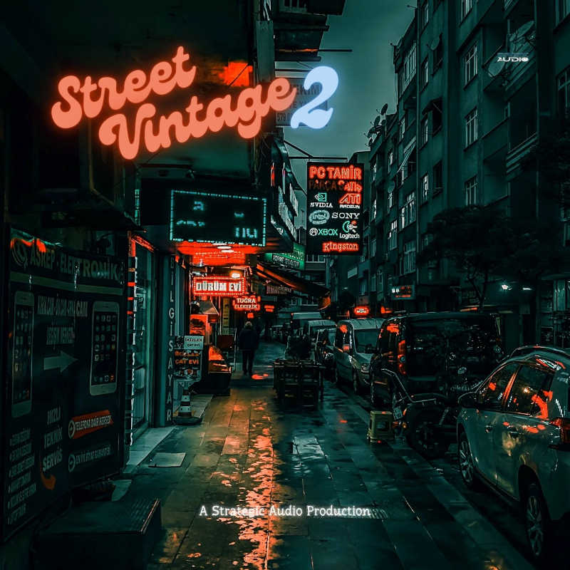 Strategic Audio - Street Vintage 2 Sample Packs Software GUI Artwork