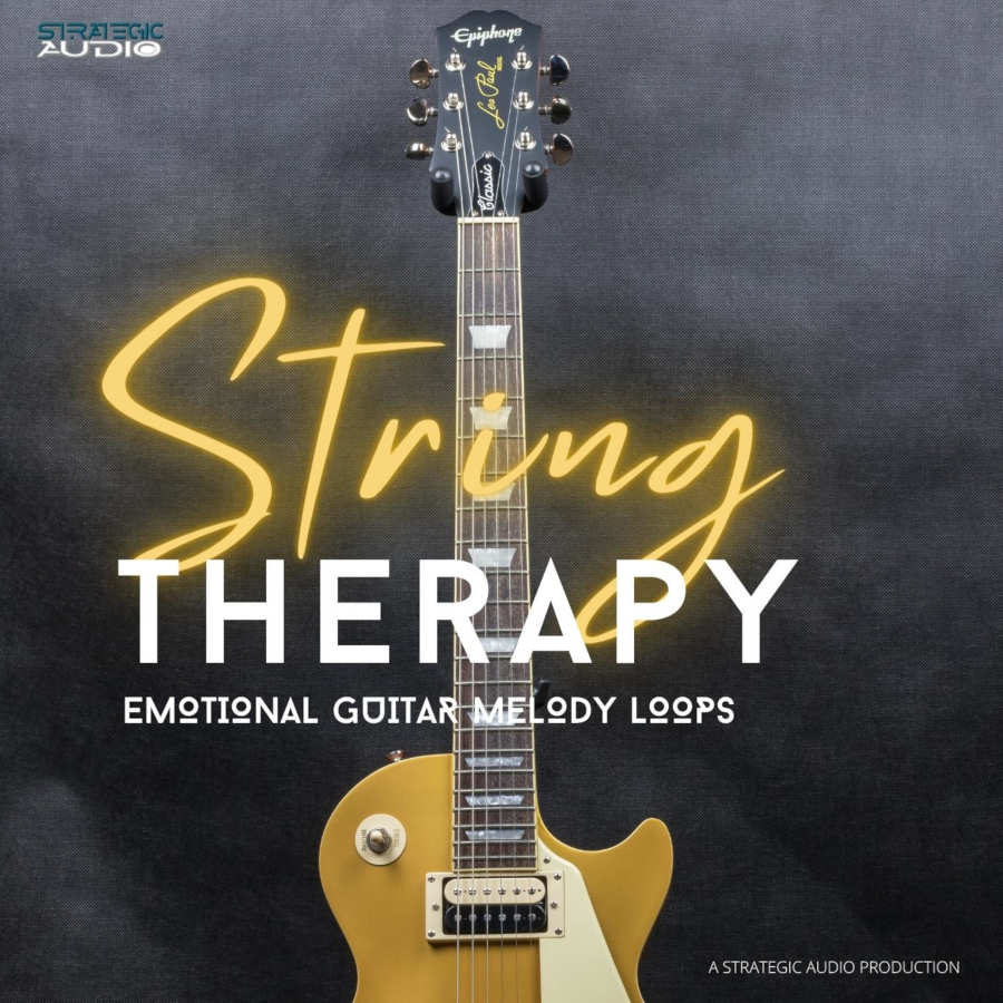 Strategic Audio - String Therapy: Emotional Guitar Melody Loops Sample Packs Software GUI Artwork
