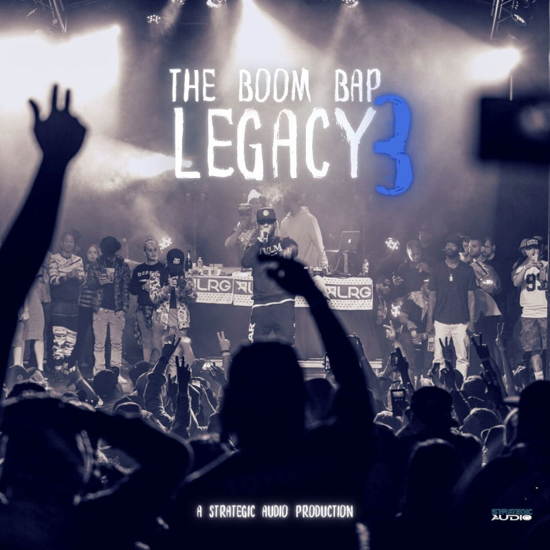 Strategic Audio - The Boom Bap Legacy 3 Sample Packs Software GUI Artwork