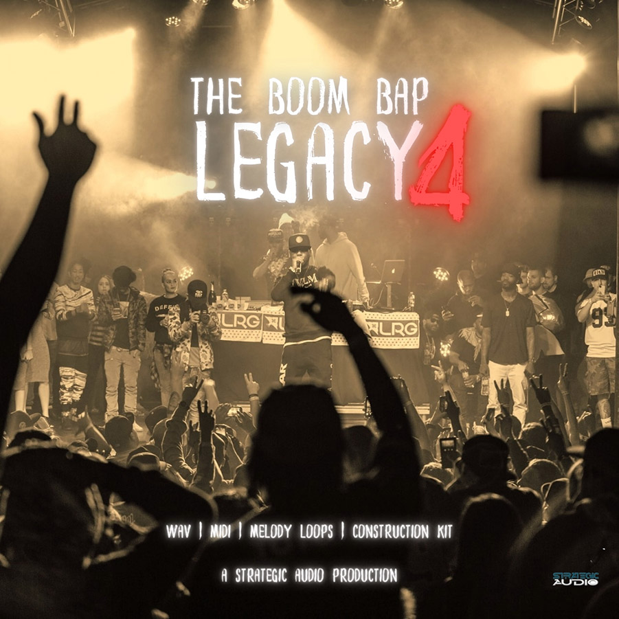 Strategic Audio - The Boom Bap Legacy 4 Sample Packs Software GUI Artwork