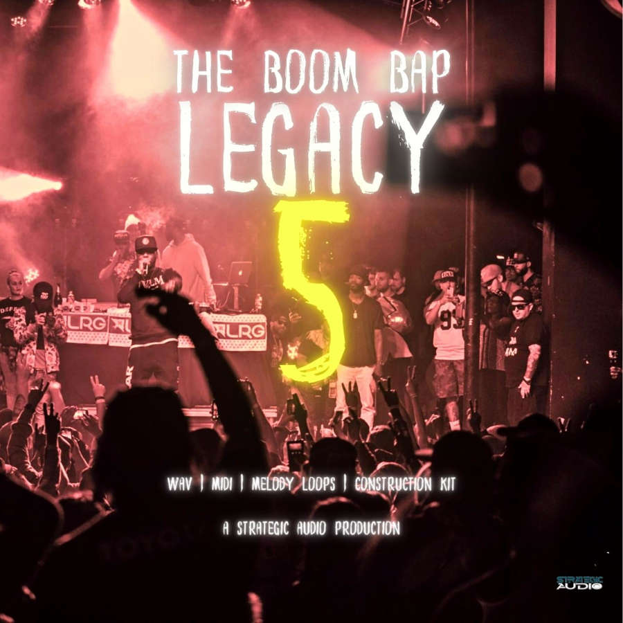 Strategic Audio - The Boom Bap Legacy 5 Sample Packs Software GUI Artwork