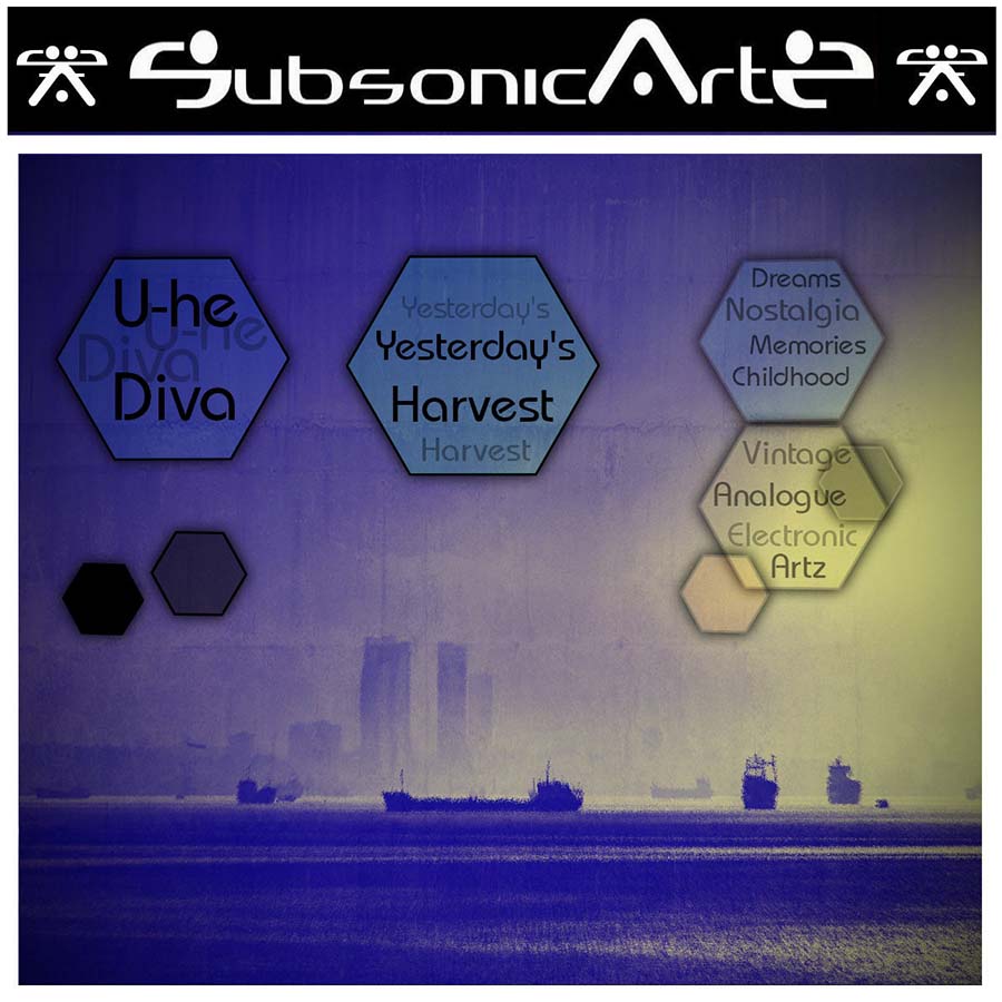 Subsonic Artz - Yesterdays Harvest - U-He Diva Presets Software GUI Artwork