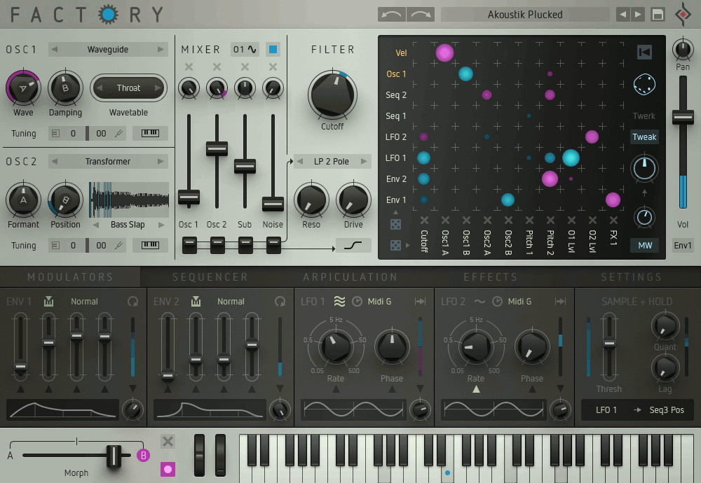 Sugar Bytes - Factory Plugins & FX Software GUI Artwork