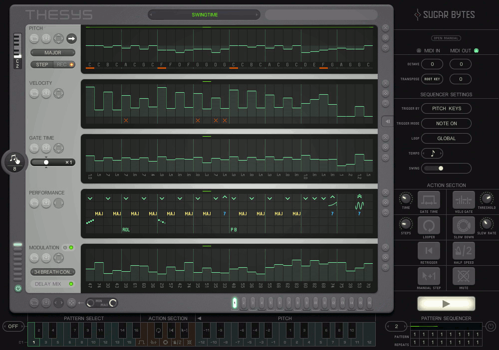 Sugar Bytes - Thesys Plugins & FX Software GUI Artwork