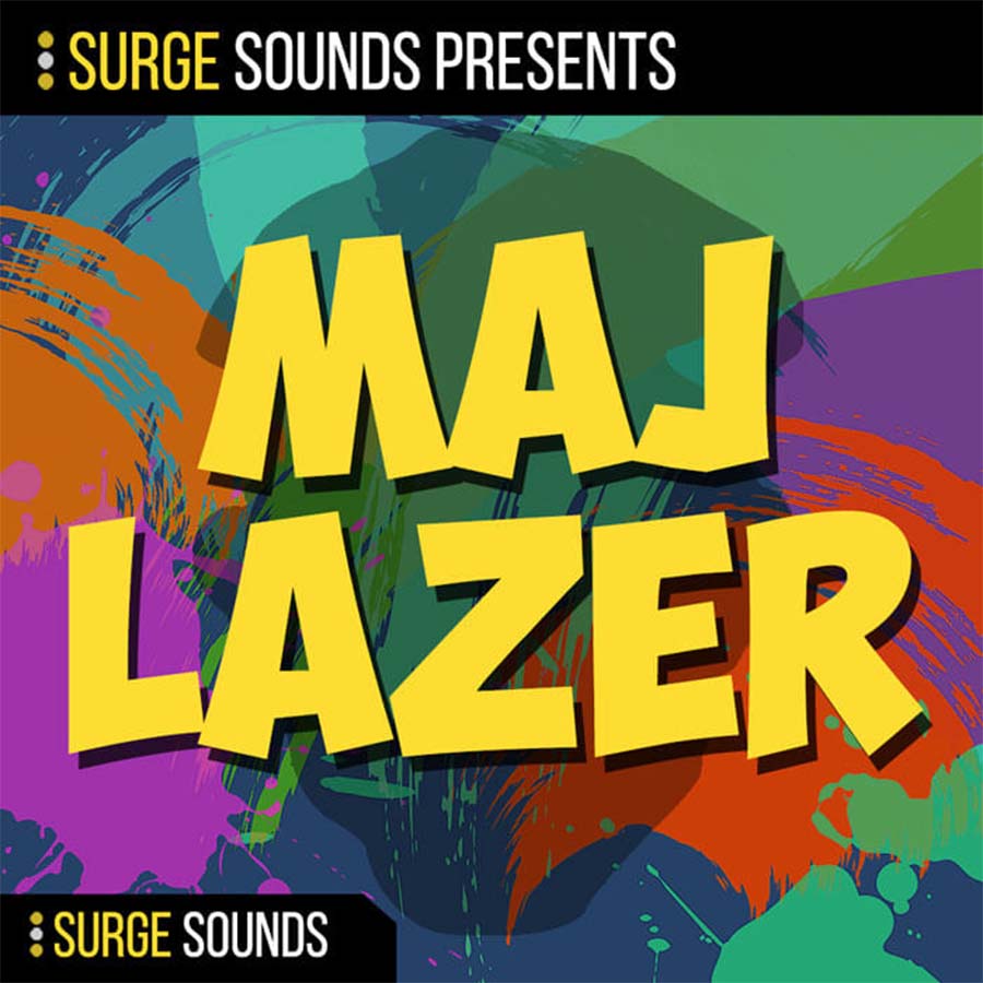 Surge Sounds - Maj Lazer Presets Software GUI Artwork