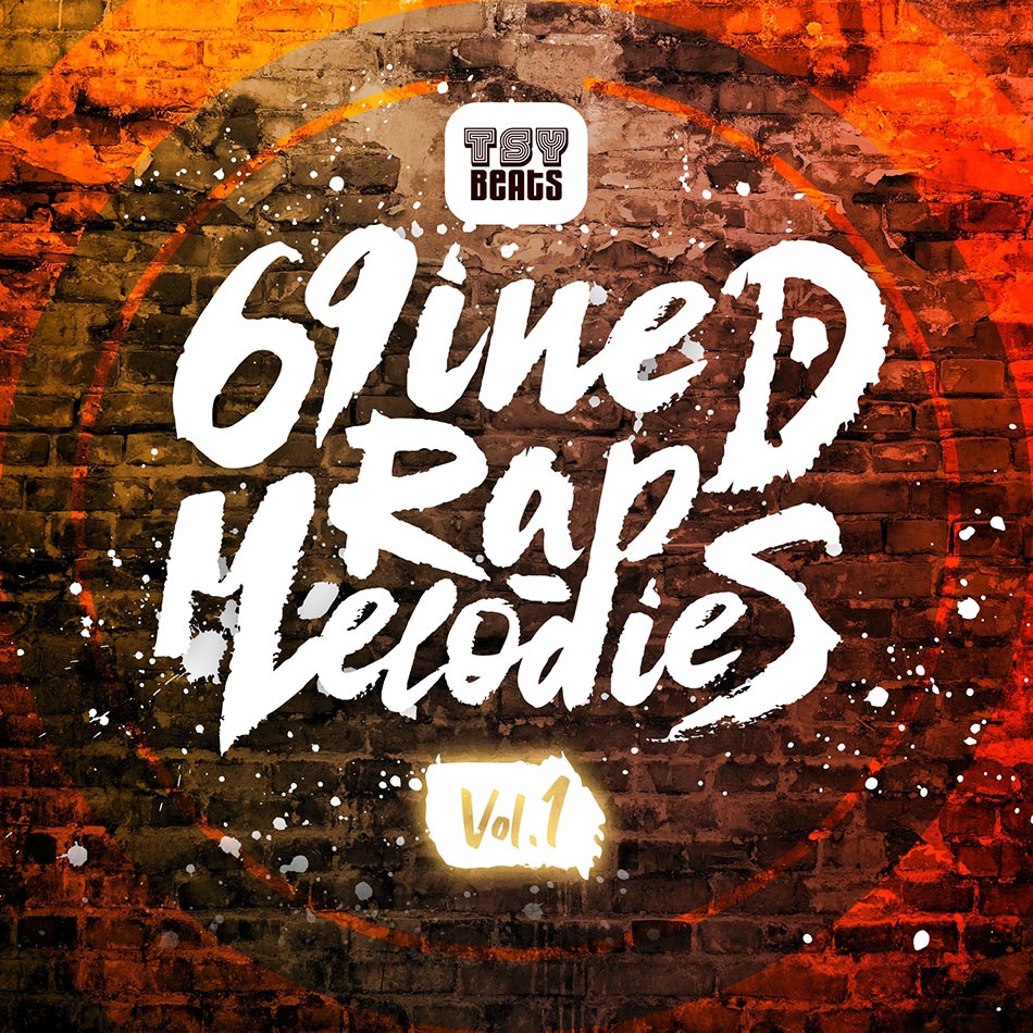 TSY Beats - 69nined Rap Melodies Vol.1 Sample Packs Software GUI Artwork