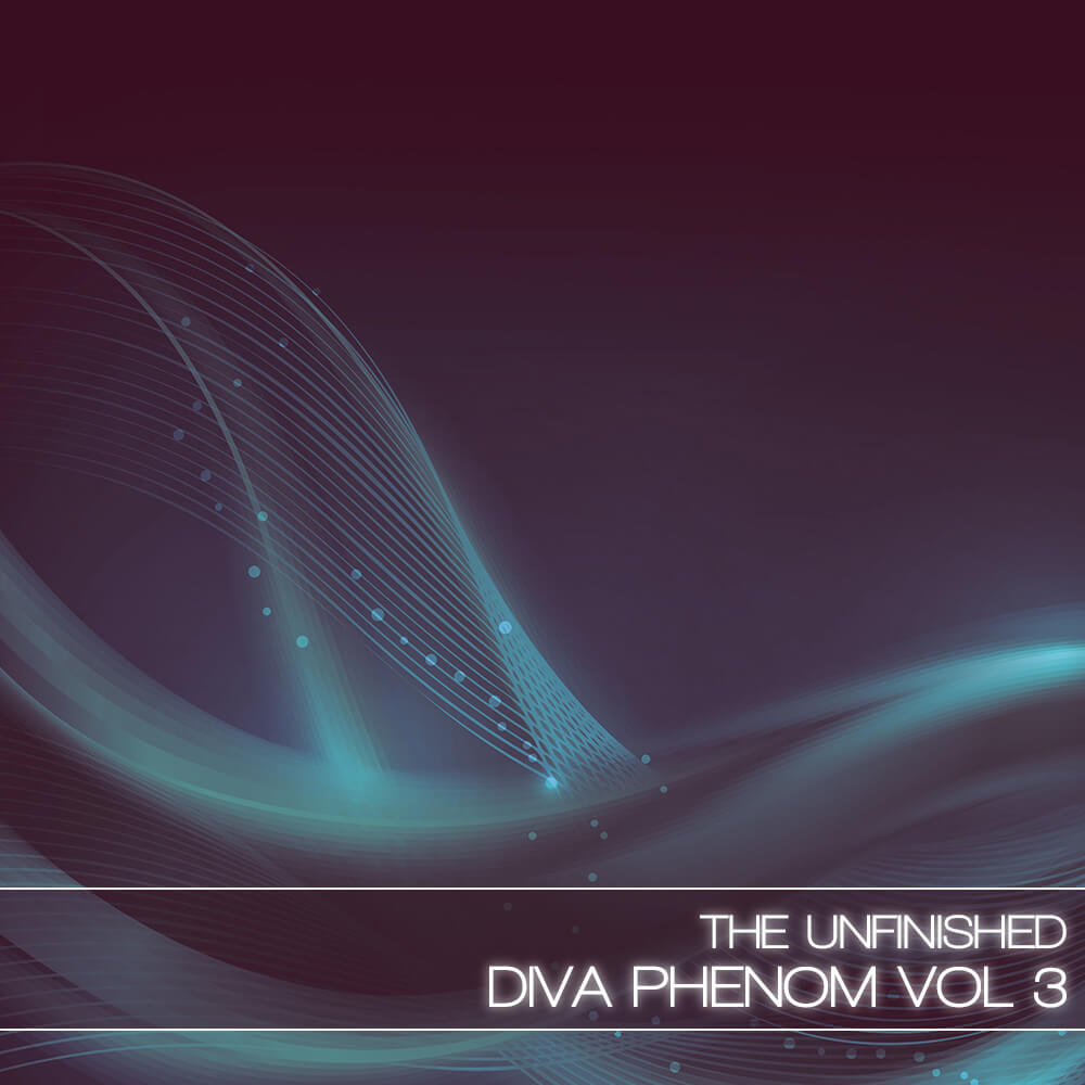 The Unfinished  - Diva Phenom Vol 3 Presets Software GUI Artwork