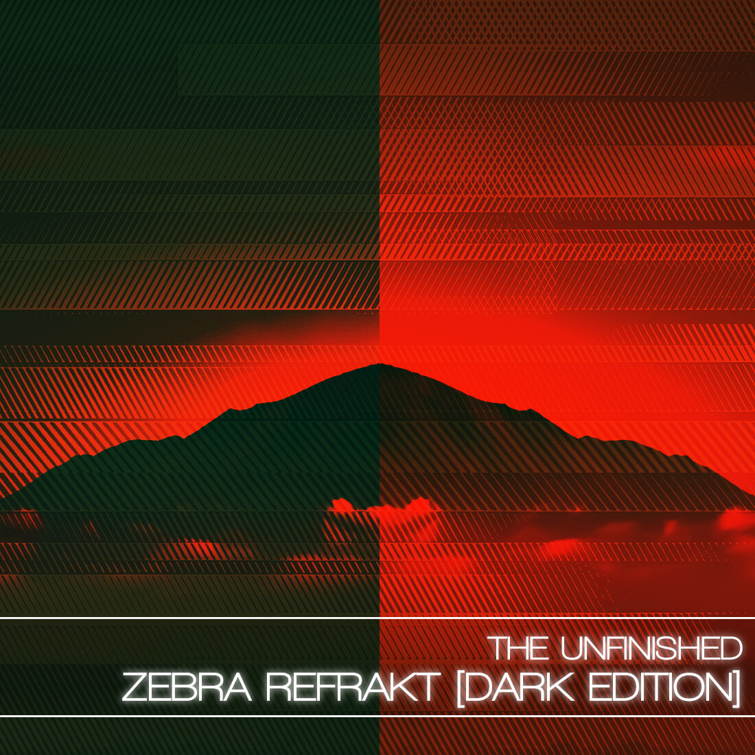 The Unfinished  - Zebra Refrakt: Dark Edition Presets Software GUI Artwork