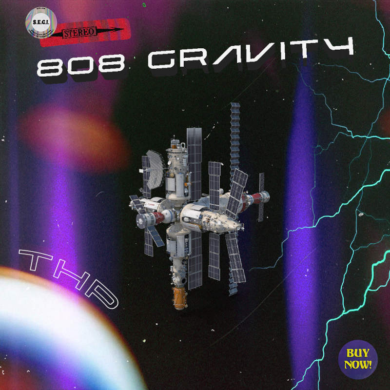 The Highest Producers - 808 Gravity Presets Software GUI Artwork