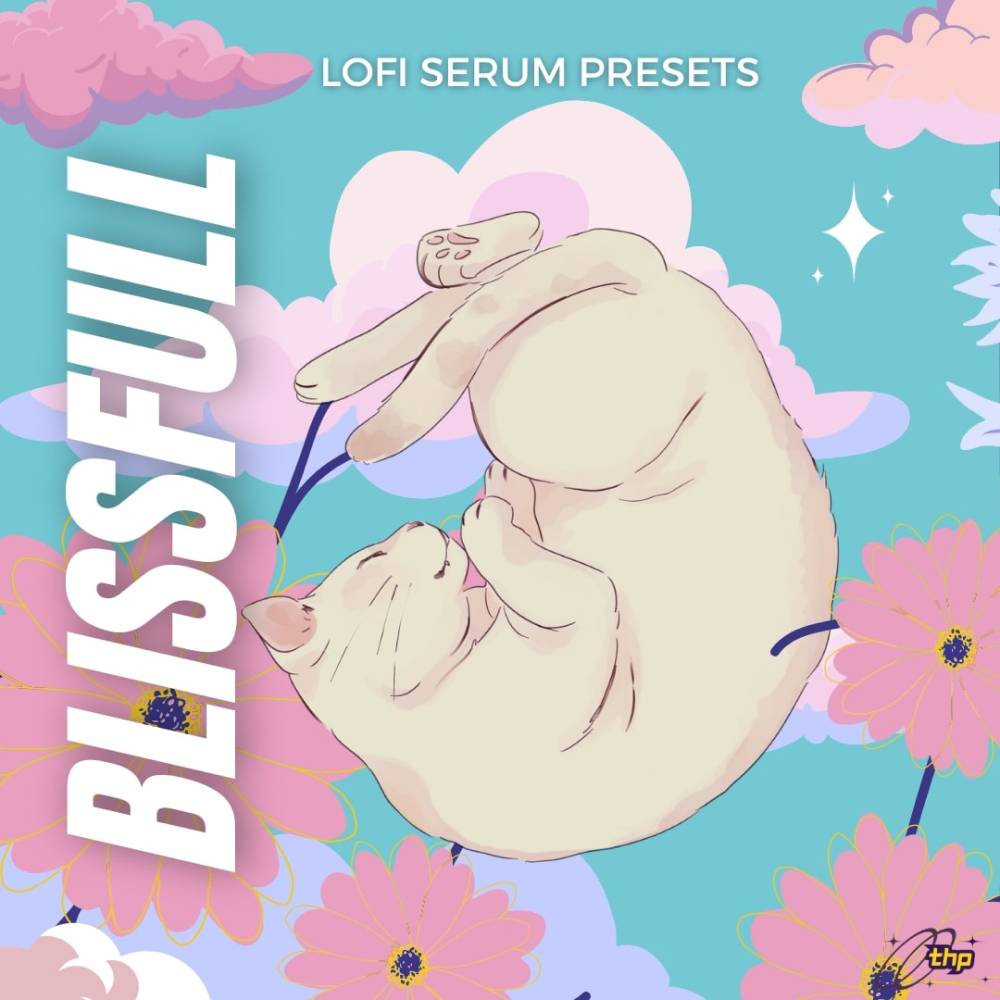 The Highest Producers - Blissfull LoFi Serum Presets Presets Software GUI Artwork