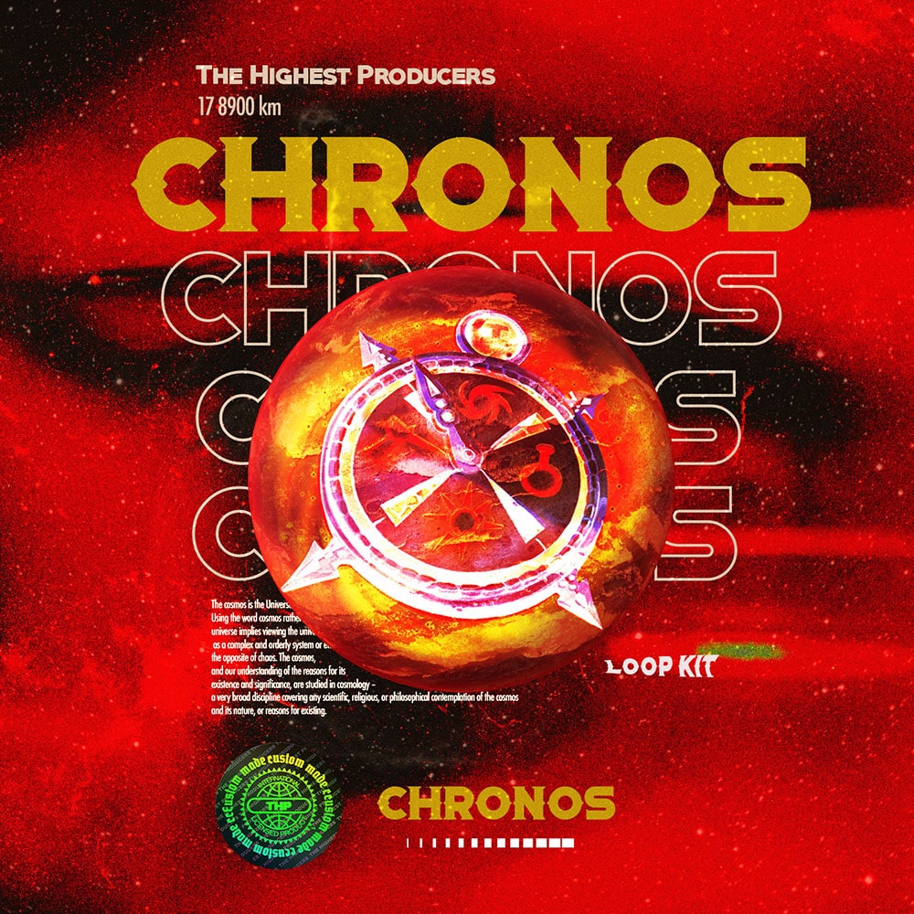 The Highest Producers - Chronos Sample Packs Software GUI Artwork