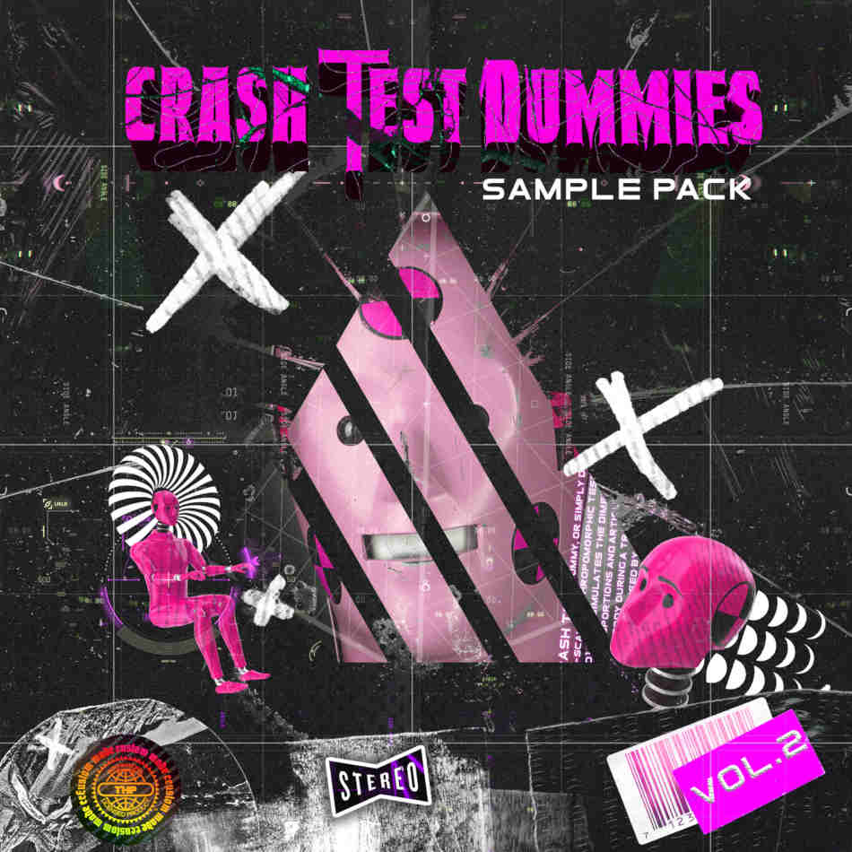 The Highest Producers - Crash Test Dummies Vol.2 Sample Packs Software GUI Artwork