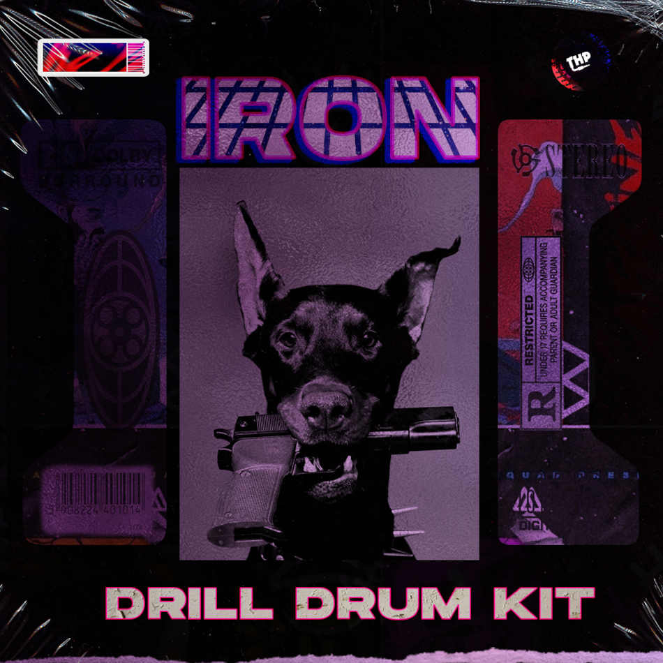 The Highest Producers - Iron Drill Sample Packs Software GUI Artwork