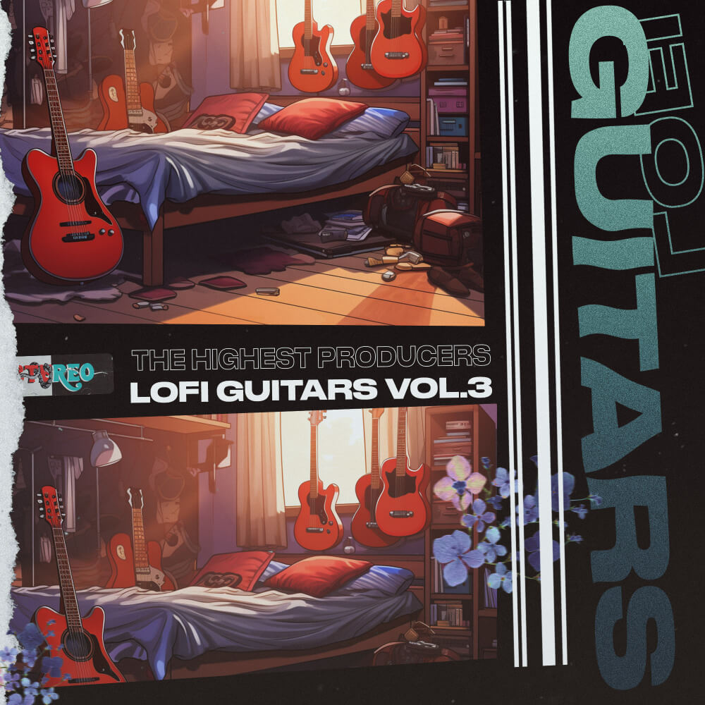 The Highest Producers - Lo-fi Guitars Vol. 3 Sample Packs Software GUI Artwork