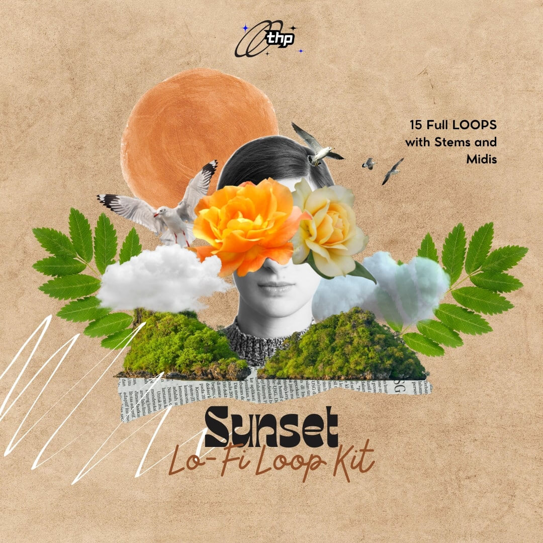 The Highest Producers - LoFi Sunset Sample Packs Software GUI Artwork