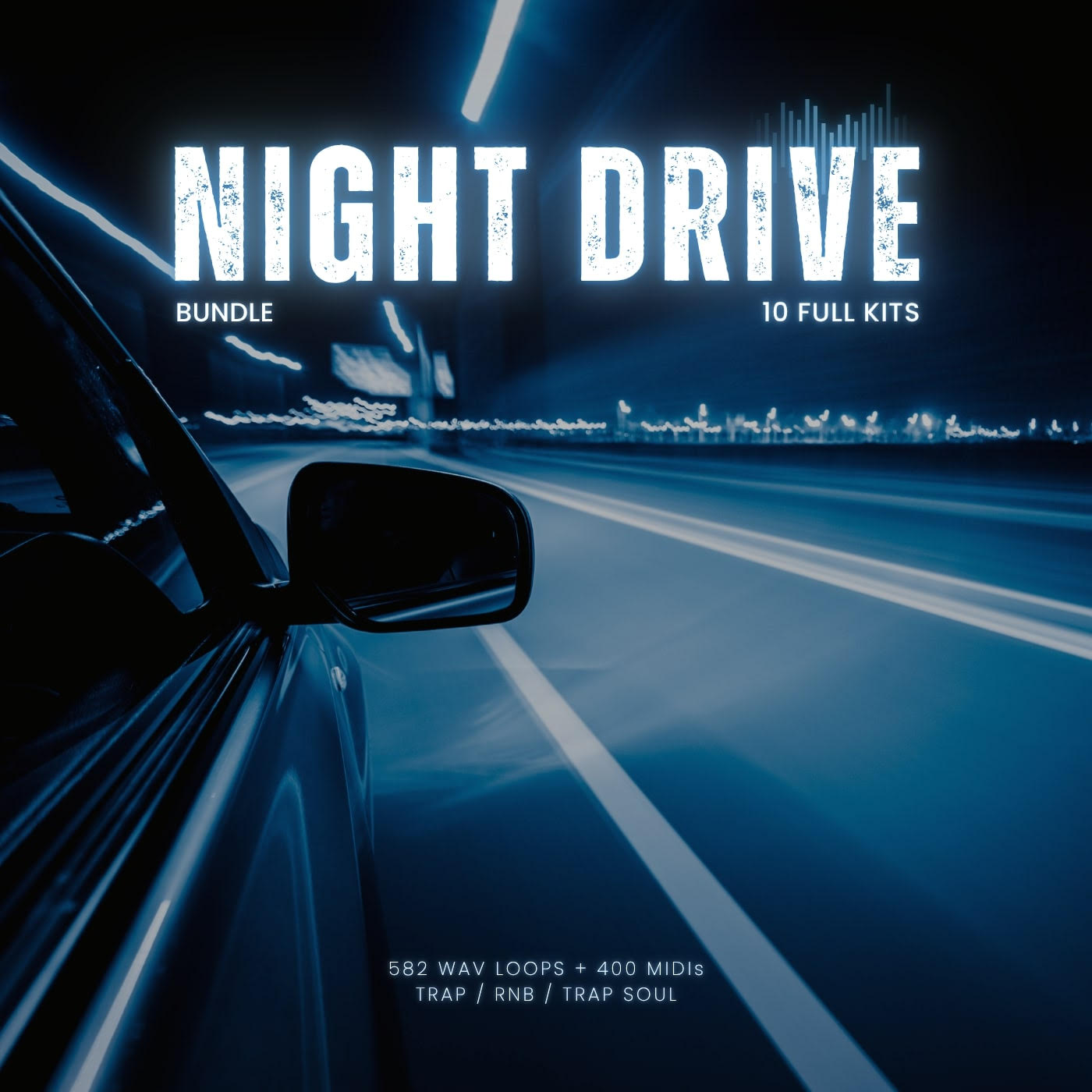 The Highest Producers - Night Drive Bundle Sample Packs Software GUI Artwork