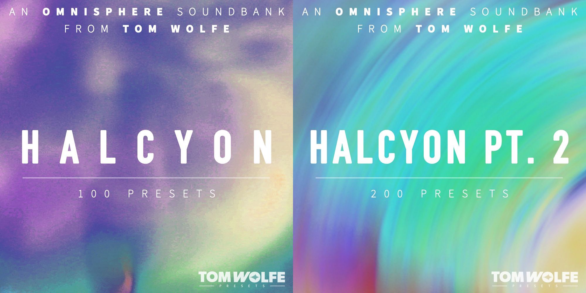Tom Wolfe - Halcyon Collection Presets Software GUI Artwork