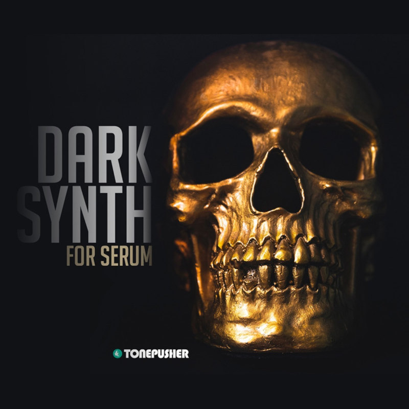 Tonepusher - Darksynth Vol 1 Presets Software GUI Artwork