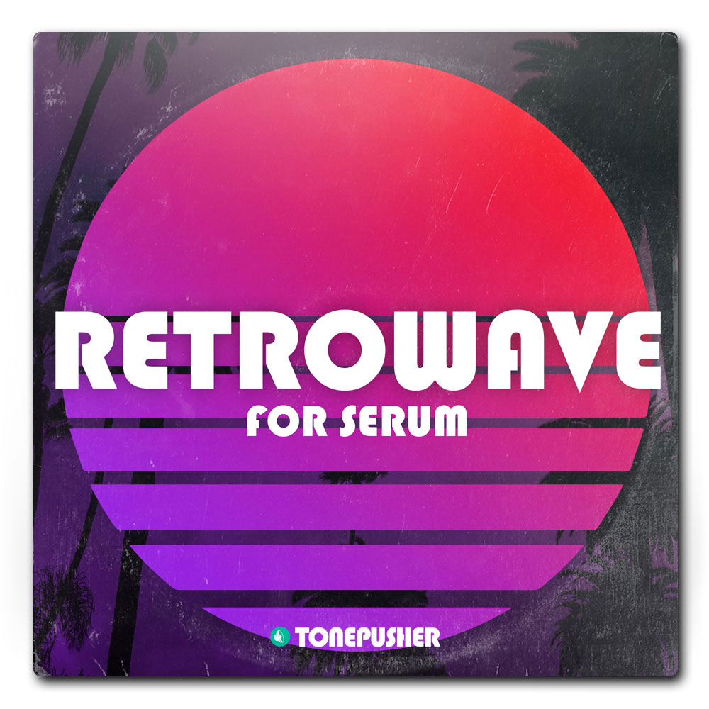 Tonepusher - Retrowave Vol 1 Presets Software GUI Artwork