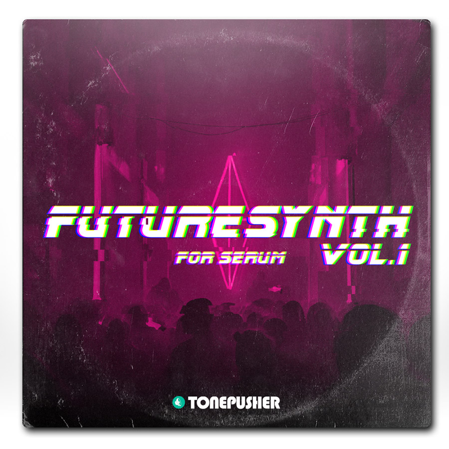 Tonepusher - Futuresynth vol.1 Presets Software GUI Artwork