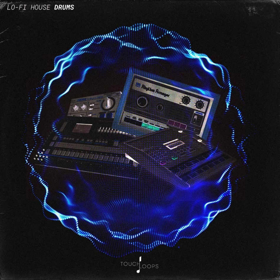 Touch Loops - Lo-Fi House Drums Sample Packs Software GUI Artwork