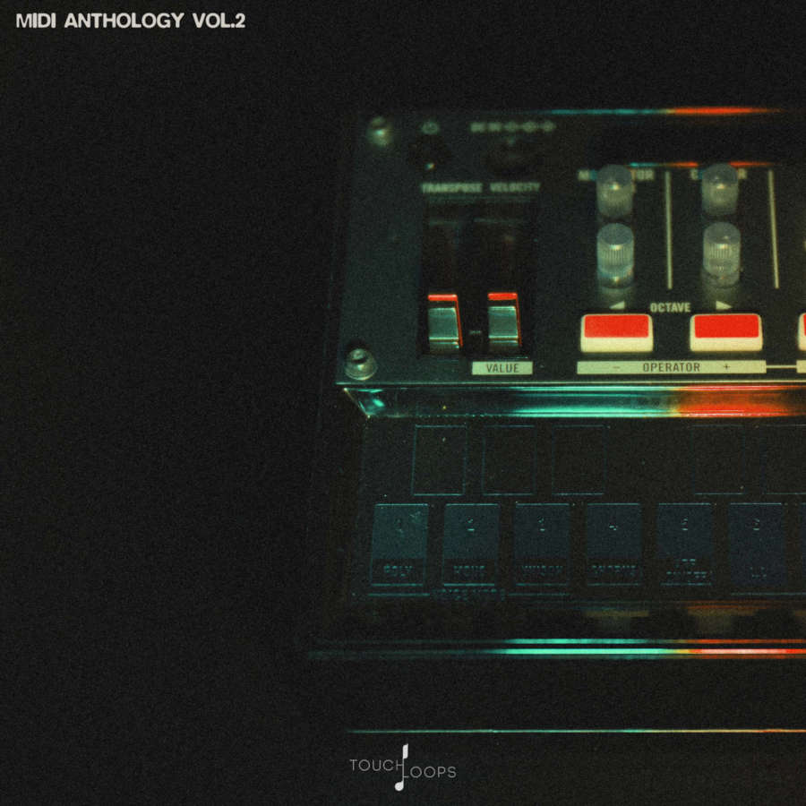 Touch Loops - MIDI Anthology Sample Packs Software GUI Artwork