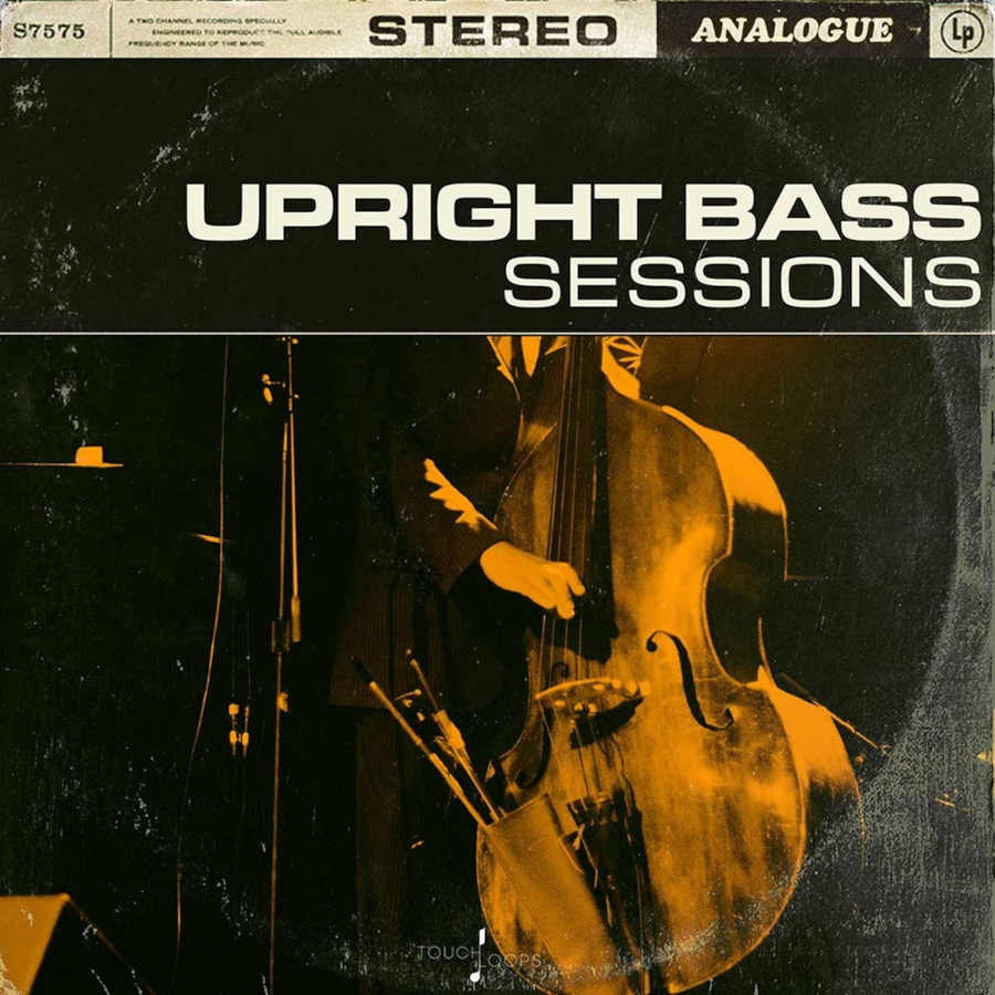 Touch Loops - Upright Bass Sessions Sample Packs Software GUI Artwork