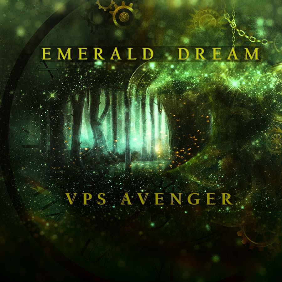 Triple Spiral Audio - Emerald Dream Presets Software GUI Artwork