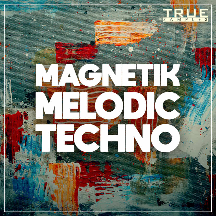 True Samples - Magnetik Melodic Techno Sample Packs Software GUI Artwork