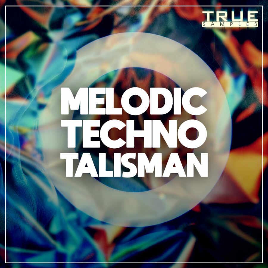 True Samples - Melodic Techno Talisman Sample Packs Software GUI Artwork