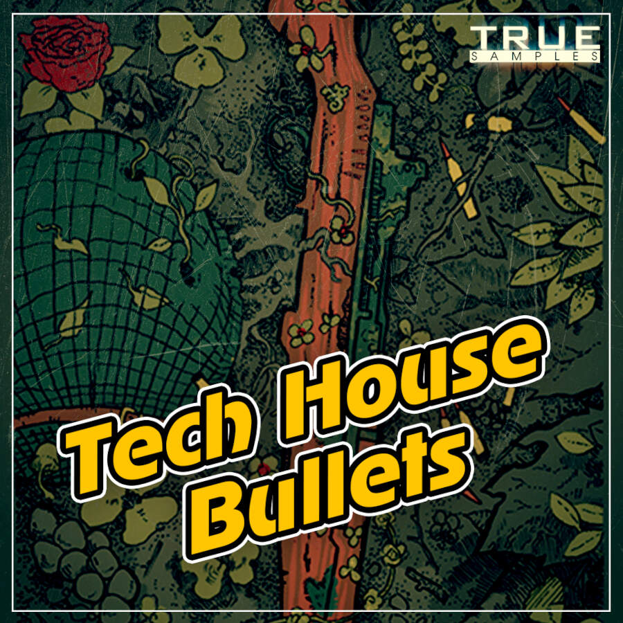 True Samples - Tech House Bullets Sample Packs Software GUI Artwork