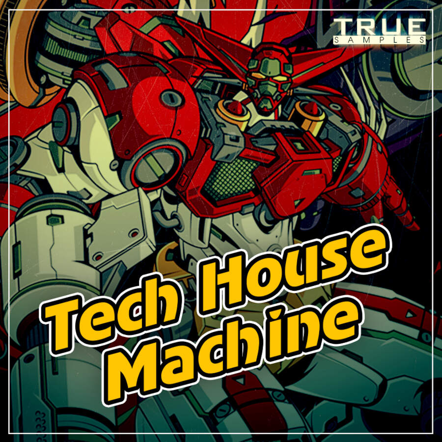 True Samples - Tech House Machine Sample Packs Software GUI Artwork
