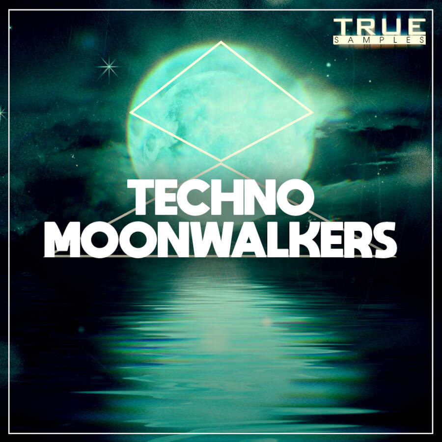 True Samples - Techno Moonwalkers Sample Packs Software GUI Artwork