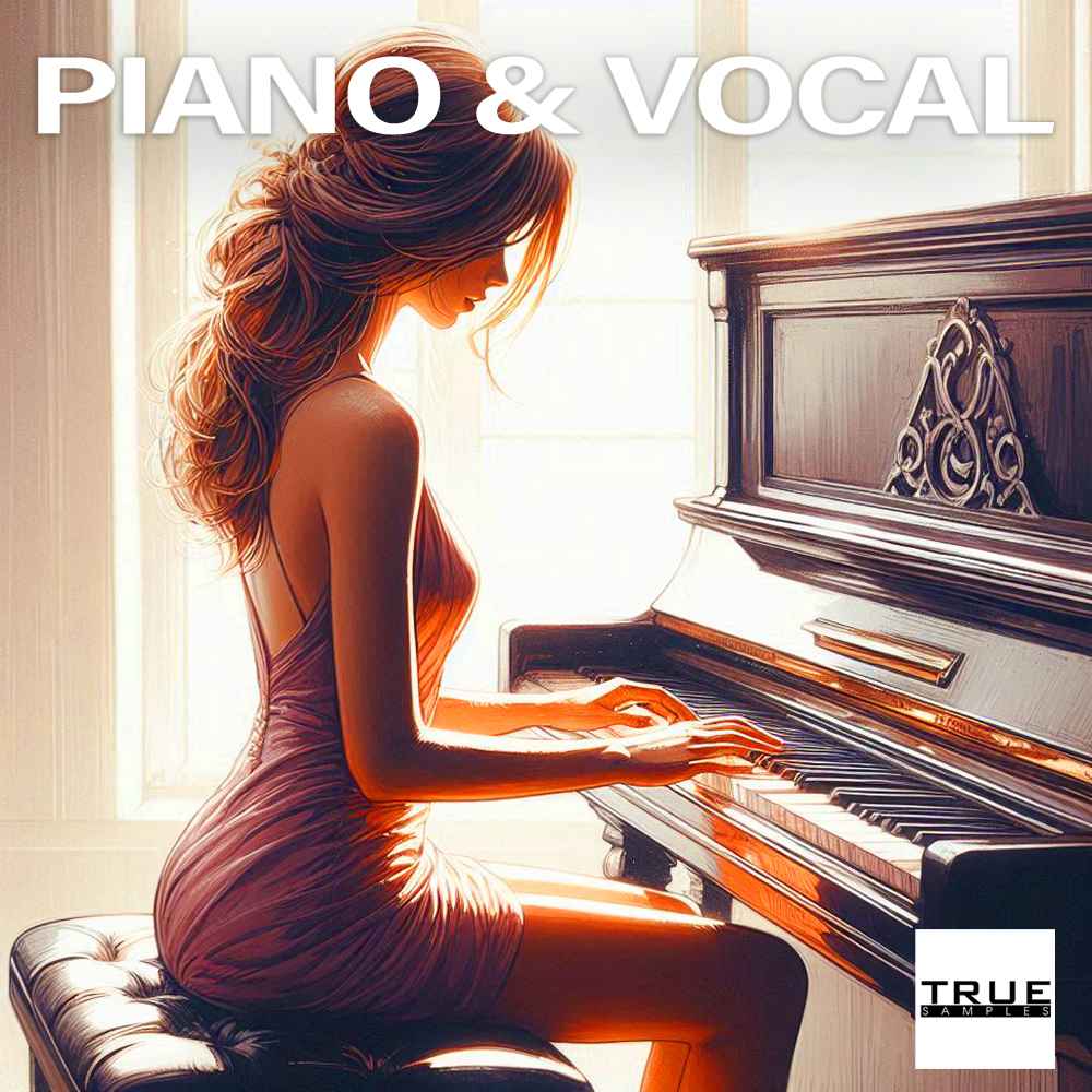 True Samples - Piano & Vocal Sample Packs Software GUI Artwork