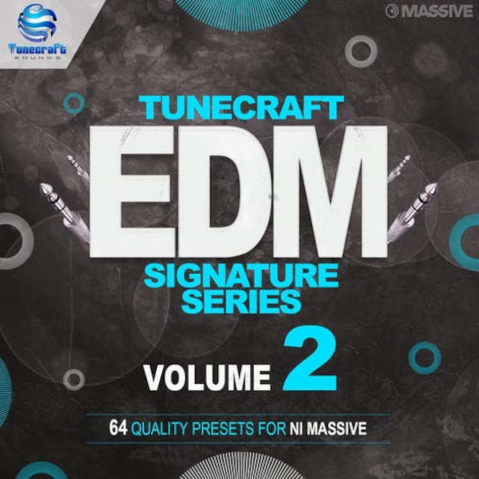 Tunecraft Sounds -  EDM Signature Series vol.2 Presets Software GUI Artwork
