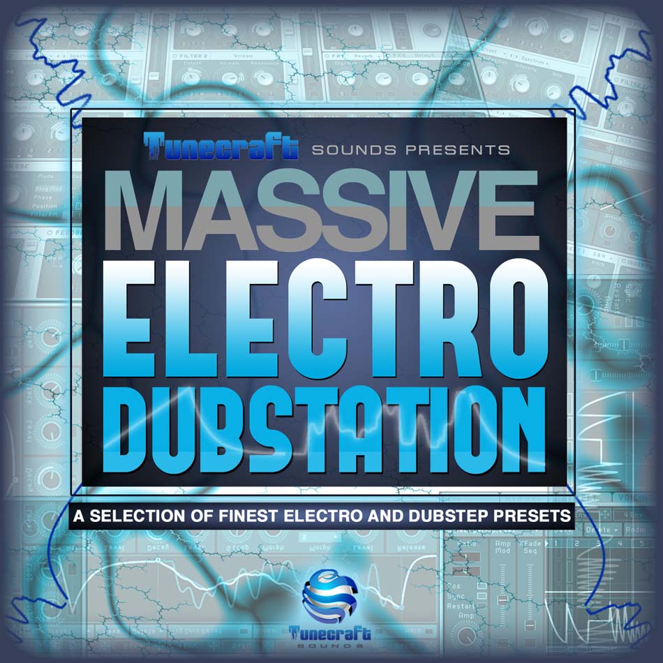 Tunecraft Sounds - Electro Dubstation For Massive Presets Software GUI Artwork