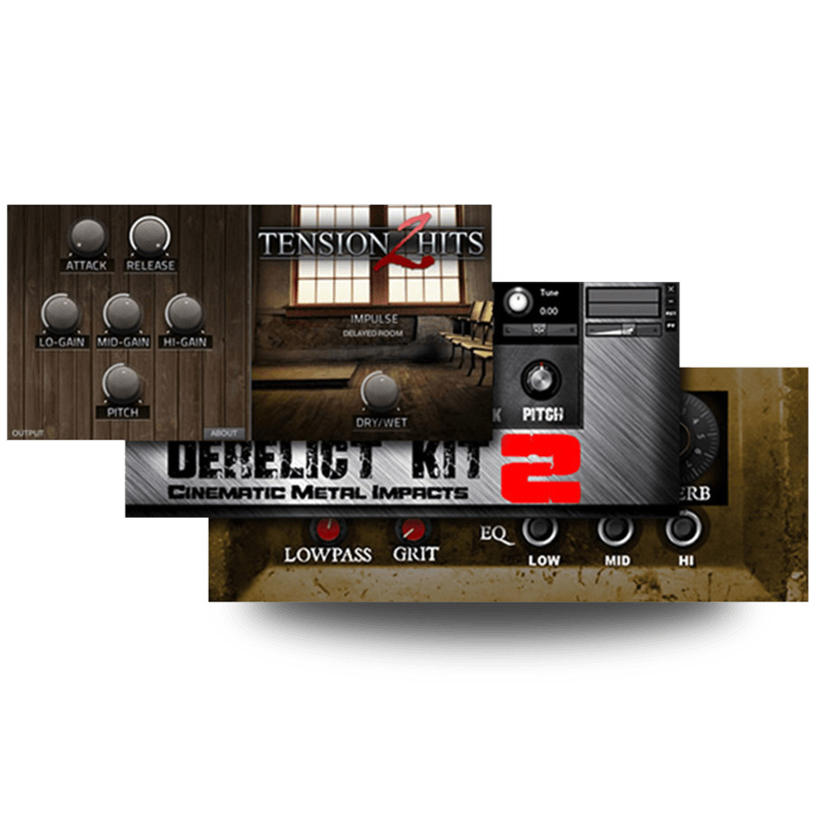 UnEarthed Sampling - Tension Drums Kontakt Instruments Software GUI Artwork