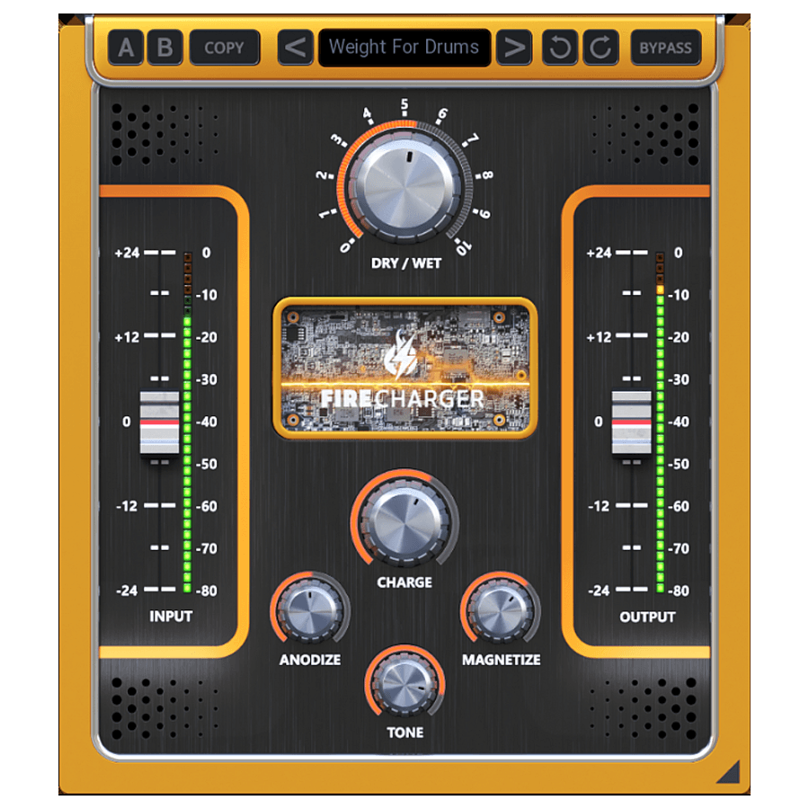United Plugins - FireCharger Plugins & FX Software GUI Artwork