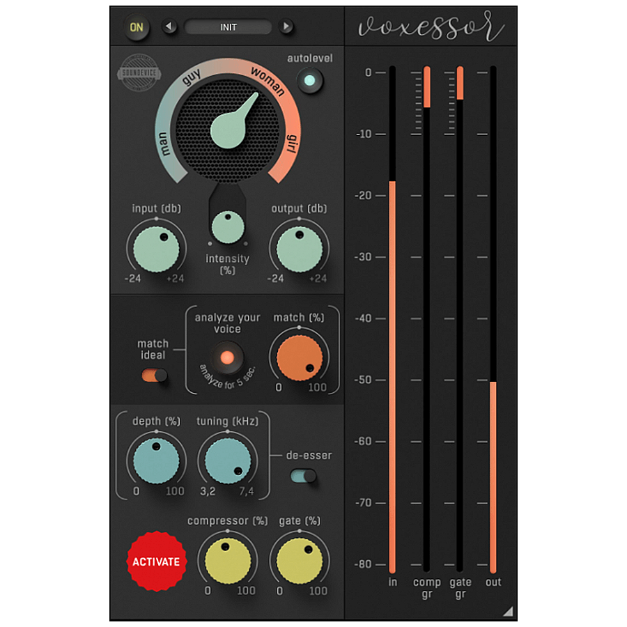 United Plugins - Voxessor Plugins & FX Software GUI Artwork