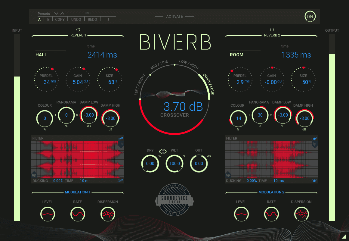 United Plugins - Biverb Plugins & FX Software GUI Artwork